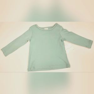 Starting Out Sage Green Long Sleeve Shirt Size:12M